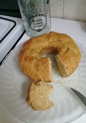 Una foto de Budín semiintegral de naranja🍊