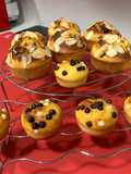 Bizcochitos de naranja y chocolate sin aceite ni mantequilla