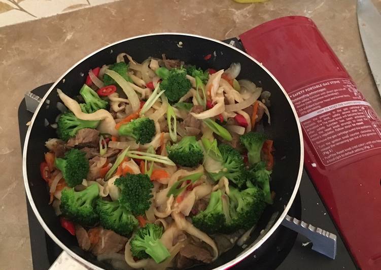 Resep Brokoli Cah Sapi Jamur yang Sempurna