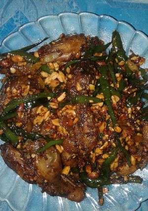 Foto resep Ayam kecap bumbu kacang