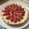 Tarta de chocolate blanco y FRUTILLAS!