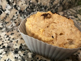 Muffin de avena y frutas