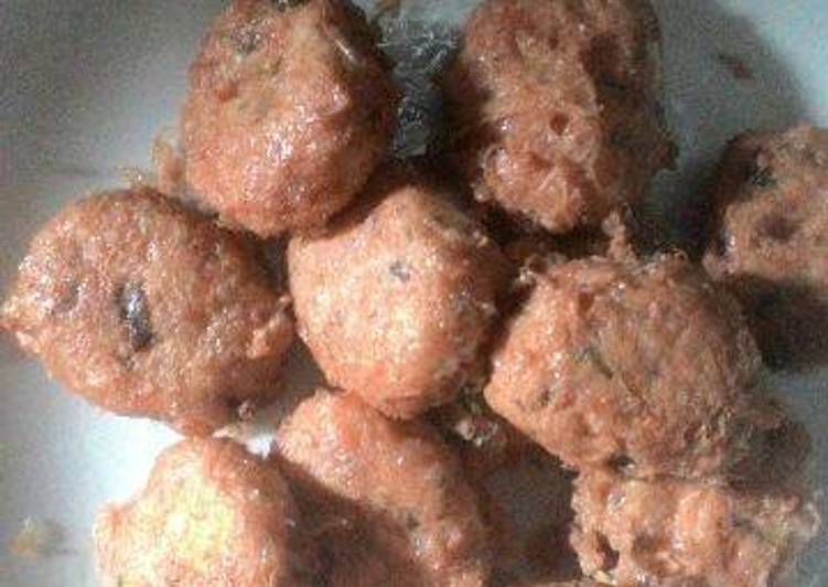 Perkedel Tahu Kombi Mie