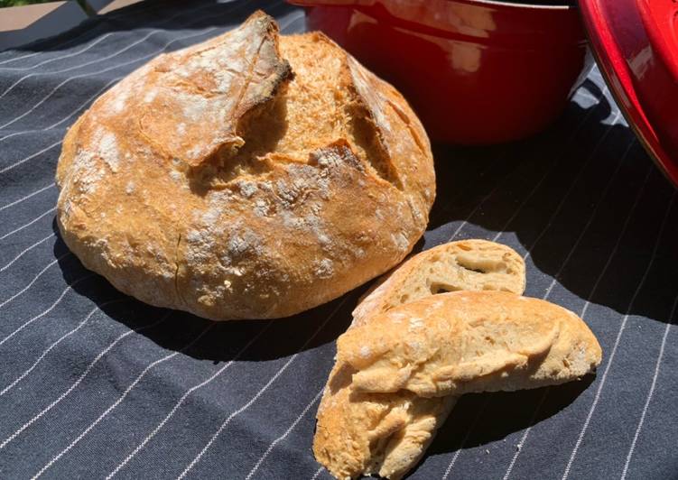 Recipe of Perfect No- knead bread
