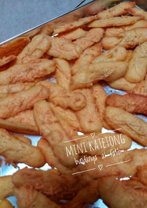 Foto resep Mini katetong/lidah kucing imut😃😃