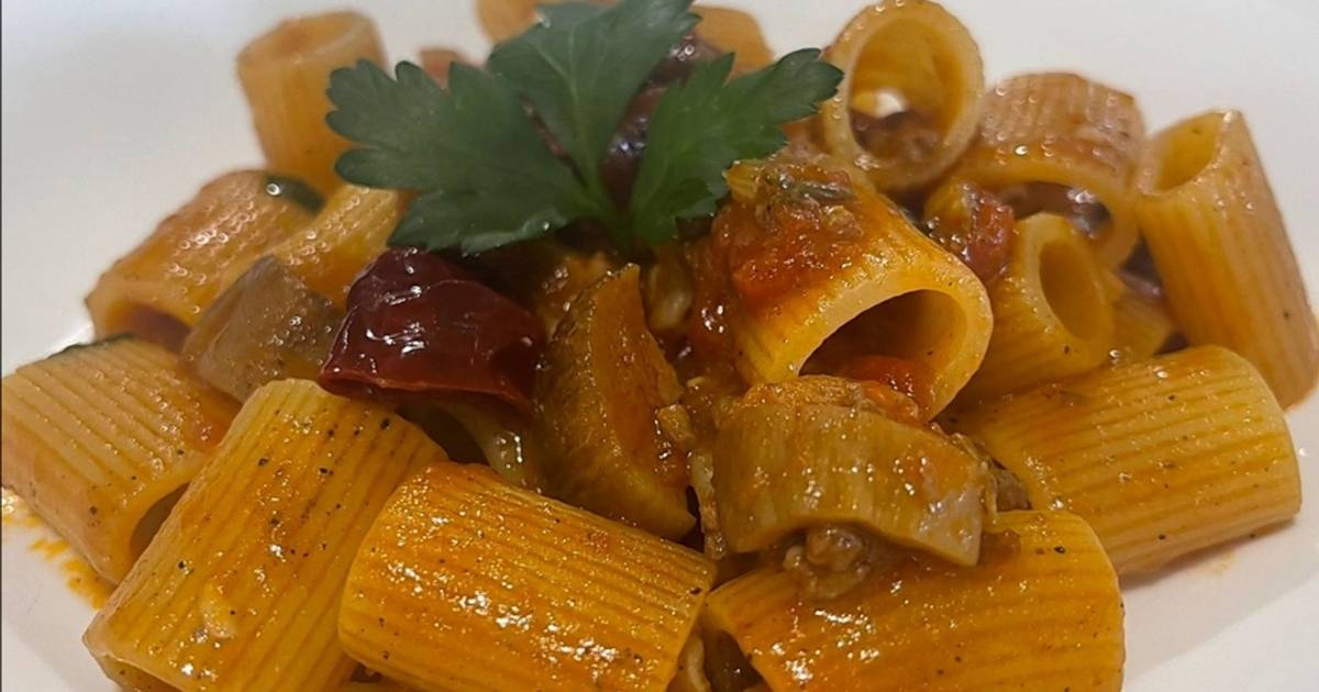 Ricetta Mezze Maniche con Tritato e Funghi Porcini di Fabio Del Buono