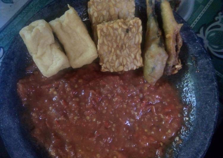 Menu Mantap  Sambal  Terasi  ala BuMil Resep  Keluarga Sehat