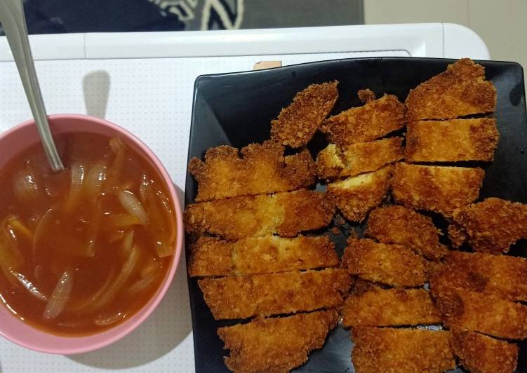  Resep  Katsu Vegetarian  Tempe  Katsu oleh Nungky Nurmalita 