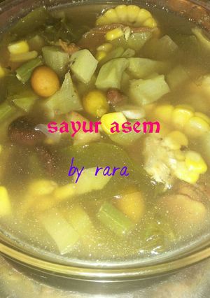 Foto resep Sayur asem has sunda