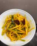 Instant raw mango pickle
