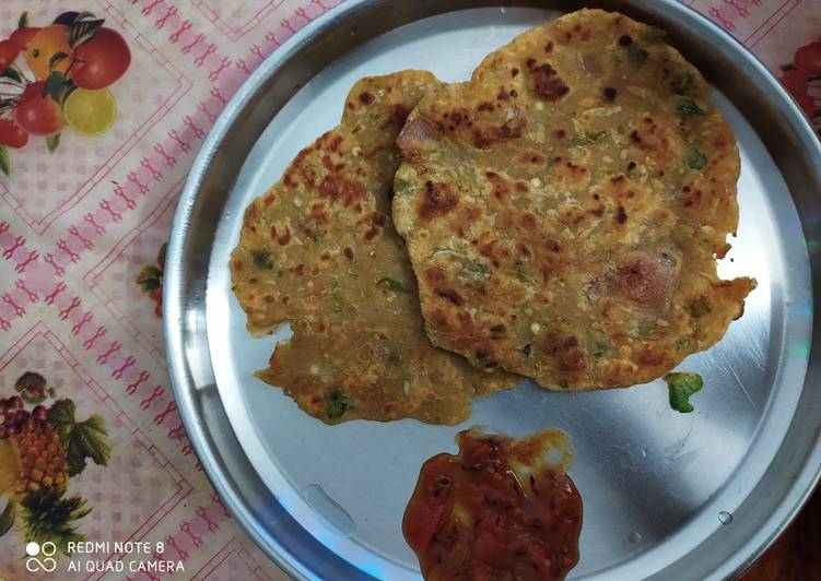 Recipe of Favorite Crispy Veg Pratha