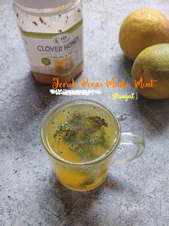 Foto resep Jeruk Peras Madu, Mint (Hangat)