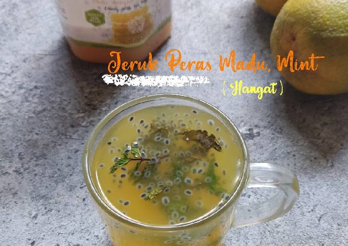 Resep Jeruk Peras Madu, Mint (Hangat) yang Bikin Ngiler