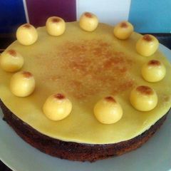 Vickys Easter Simnel Cake, GF DF EF SF A picture of Vickys Easter Simnel Cake, GF DF EF SF.