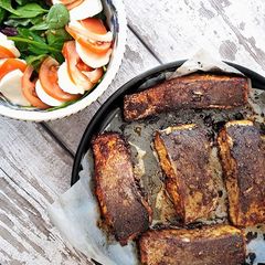 A picture of Pan Fry Salmon in Moroccan Spice.