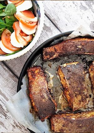 A picture of Pan Fry Salmon in Moroccan Spice.