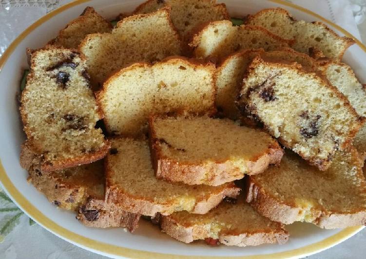 Plumcake con gocce di cioccolato