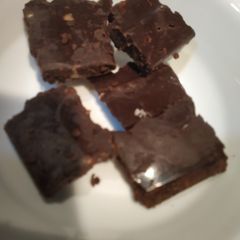 Nutty Chocolate fudge A picture of Nutty Chocolate fudge.