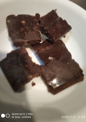 A picture of Nutty Chocolate fudge.