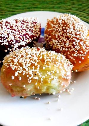 Una foto de Tunas con miel y amaranto. Dulce prehispánico