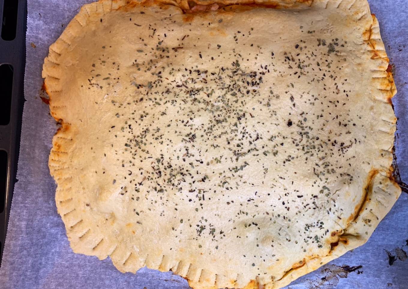 Empanada de brioche con “luki” con Thermomix