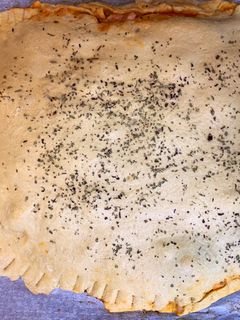 Una foto de Empanada de brioche con “luki” con Thermomix