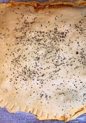 Una foto de Empanada de brioche con “luki” con Thermomix