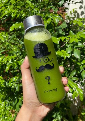 รูปของ น้ำผักผลไม้แยกกาก สูตรสีเขียว Greeny Fresh!