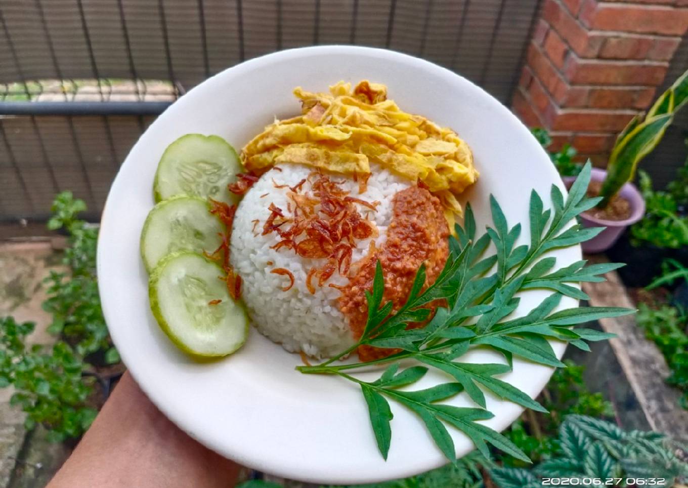 Nasi Uduk Sederhana