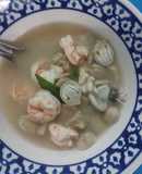 ต้มยำกุ้งน้ำใส ไม่ใส่พริก เมนูเด็ก