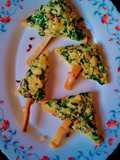 Spinach Paneer Christmas Tree (15-Minute Air Fryer Starter)