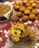 Cupcake con gocce di cioccolato