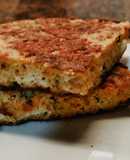 Tortillita de zanahoria y queso