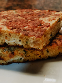 Una foto de Tortillita de zanahoria y queso