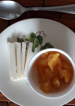 Una foto de Dulce de babaco