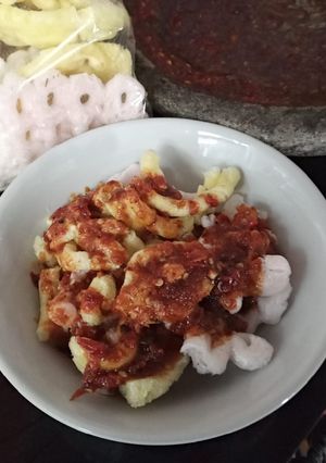 Foto resep Usek sambel khas pekalongan