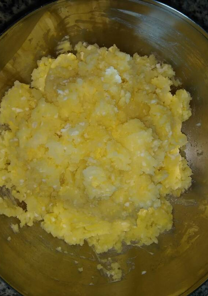 Una foto de Puré de patatas