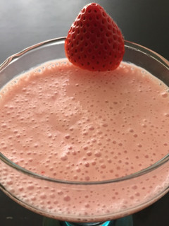 Una foto de Batido de Fresa