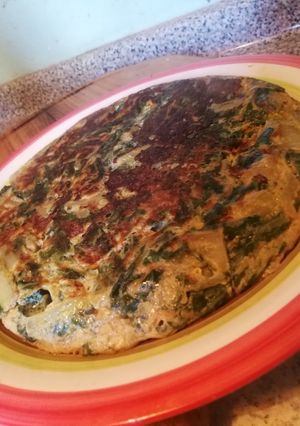 Una foto de Tortilla de Acelga