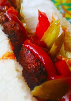 عکسی از دستور فلافل