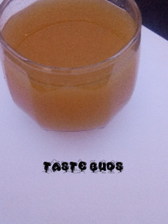A picture of Apple cherry juice.
