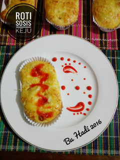 Foto resep Roti Sosis Keju