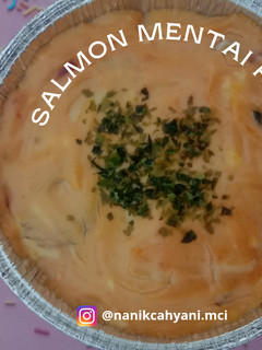 Foto resep Salmon Mentai Rice