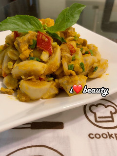 金沙杏鮑菇 的食譜成品照片