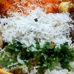A picture of Tiranga Chicken Biryani.