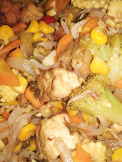 Foto resep Tumis tahu tempe sayuran saus tiram