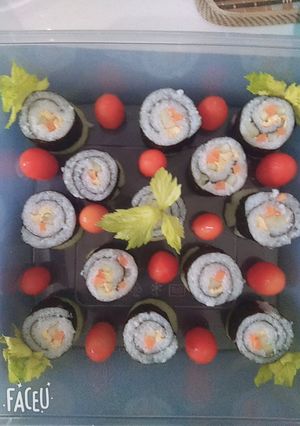 Foto resep Simple sushi
