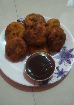 पोटैटो राइस चीज़ कबाब (Potato rice cheese Kabab recipe in hindi) रेसिपी मुख्य फोटो