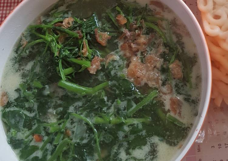 Resep Sayur bobor selada air Anti Gagal