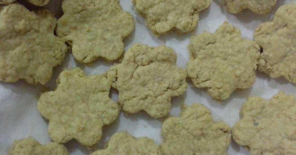 Resep Cheesy oat cookies (mpasi 11+) oleh Yessy Kristiani Cookpad